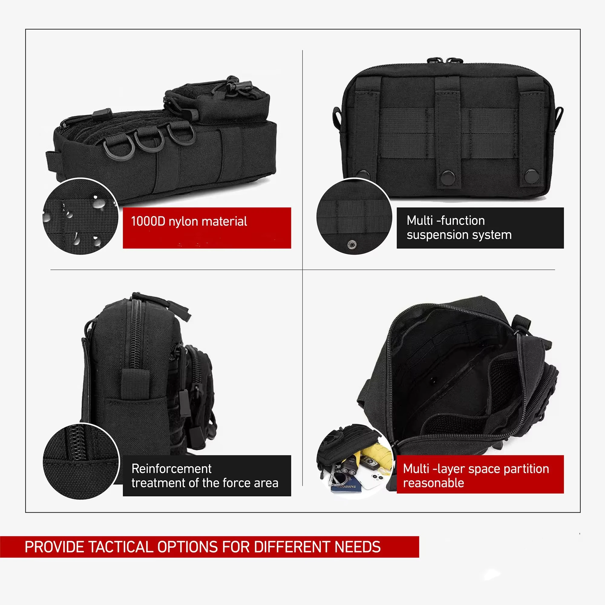 حقيبة خصر تكتيكية جديدة بنظام  - مراجعة First Aid Bag Kit وسعره